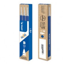 Set 3 refill sfera FRIXIONball CLICKER 1.0mm blu Pilot