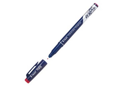 Fineliner FRIXION 1,3mm rosso PILOT