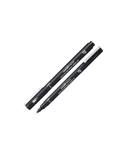 Pin fineliner nero punta 0.03mm Uni Mitsubishi