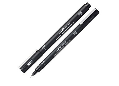 Pin fineliner nero punta 0.03mm Uni Mitsubishi