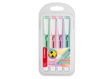 Astuccio 4 colori evidenziatore SWING COOL pastel STABILO
