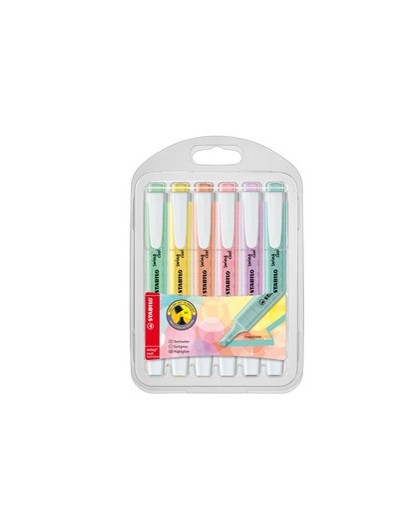 Astuccio 6 colori evidenziatore SWING COOL pastel STABILO