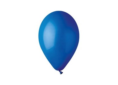 Busta 16 palloncini in lattice Ø30cm blu Big Party