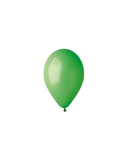 Busta 16 palloncini in lattice Ø30cm verde Big Party