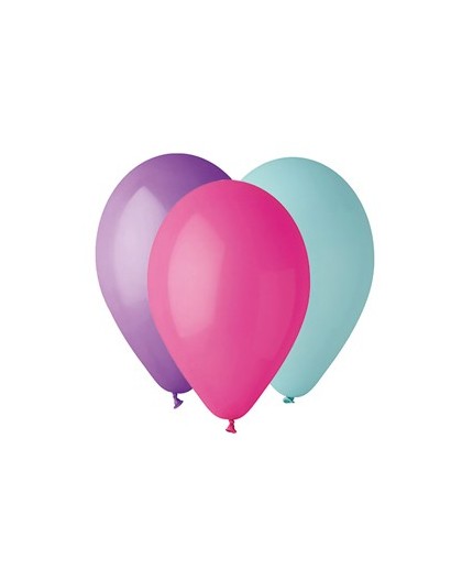 Busta 16 palloncini in lattice Ø30cm colori assortiti Big Party