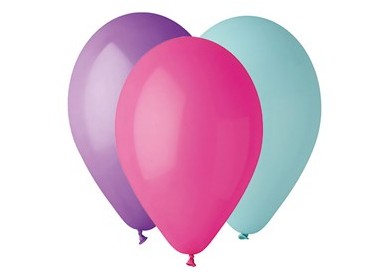 Busta 16 palloncini in lattice Ø30cm colori assortiti Big Party