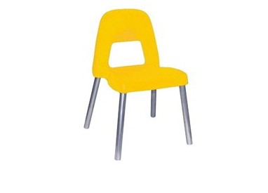 Sedia per bambini Piuma H31cm giallo CWR
