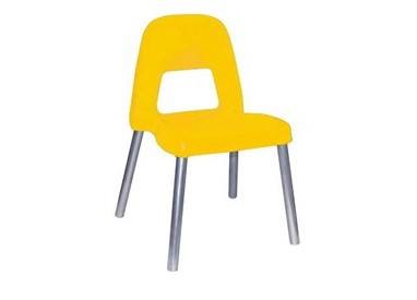Sedia per bambini Piuma H35cm giallo CWR