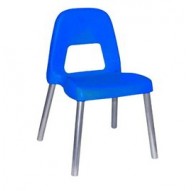 Sedia per bambini Piuma H35cm blu CWR