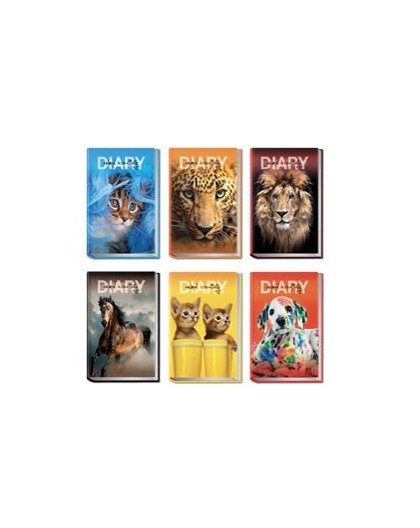 Diario 12 mesi Animal Friends Riplast