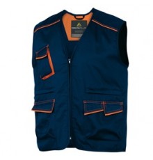 GILET da LAVORO M6GIL blu/arancio Tg. XXL PANOSTYLE®