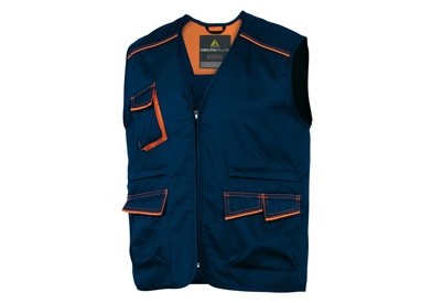 GILET da LAVORO M6GIL blu/arancio Tg. XXL PANOSTYLE®