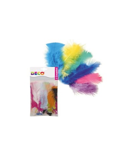 Piume colorate 10gr DECO