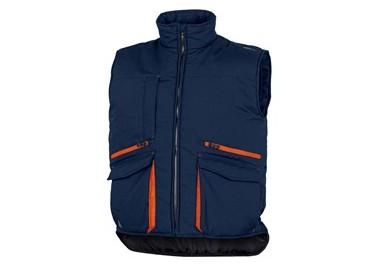 Gilet imbottito Sierra 2 Tg. XXL blu/arancio