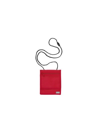 Portadocumenti da collo XL Rosso Basic