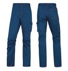 Pantalone da lavoro Panostrpa Tg. XL blu/arancio