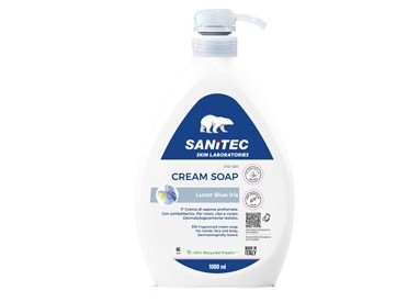 Crema di sapone Soap Luxor Blue Iris 1Lt Sanitec