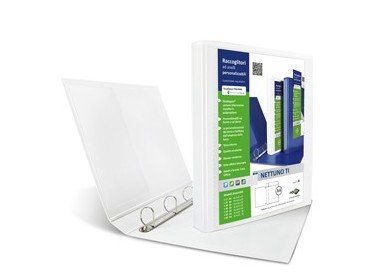 Raccoglitore personalizzabile NETTUNO TI 30 4D A4 22x30cm bianco SEI ROTA