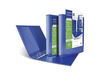 Raccoglitore personalizzabile NETTUNO TI 30 4D A4 22x30cm blu SEI ROTA