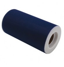 Tulle in rotolo 12,5cmx25mt blu Big Party