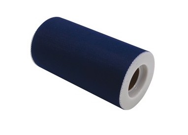 Tulle in rotolo 12,5cmx25mt blu Big Party