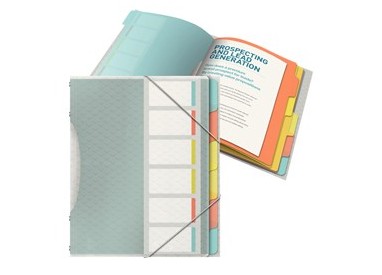 Libro monitore con 6 divisori multicolore Colour'Ice Esselte
