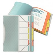 Libro monitore con 6 divisori multicolore Colour'Ice Esselte