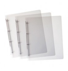 Raccoglitore Lumina 22X30 4 anelli tondi D15 PP trasparente Favorit