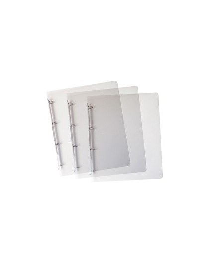 Raccoglitore Lumina 22X30 4 anelli tondi D15 PP trasparente Favorit
