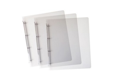 Raccoglitore Lumina 22X30 4 anelli tondi D15 PP trasparente Favorit