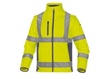 Giacca Softshell Moonlight 2 alta visibilitA' giallo fluo tg.M DeltaPlus
