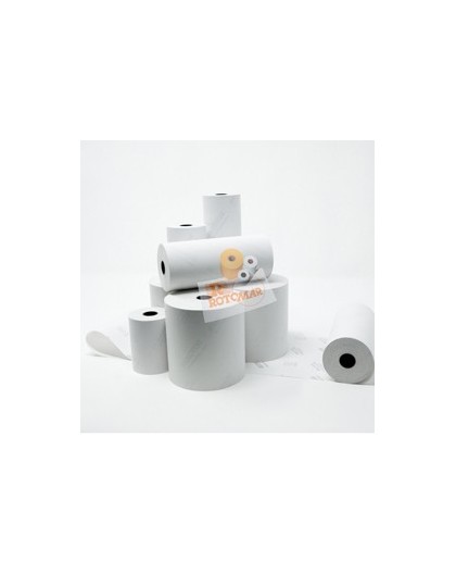 Blister 10 rotoli carta termica 55gr BPA free 57mm x 40mt (per calc./stamp.)