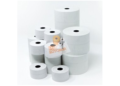Blister 10 rotoli RC carta termica BPA free FSC 55gr 80mm x 40mt Ø55mm