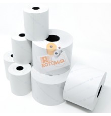 Blister 10 rotoli bilancia carta termica BPA free "NVCSF" 57,5mm x 30mt Ø50mm