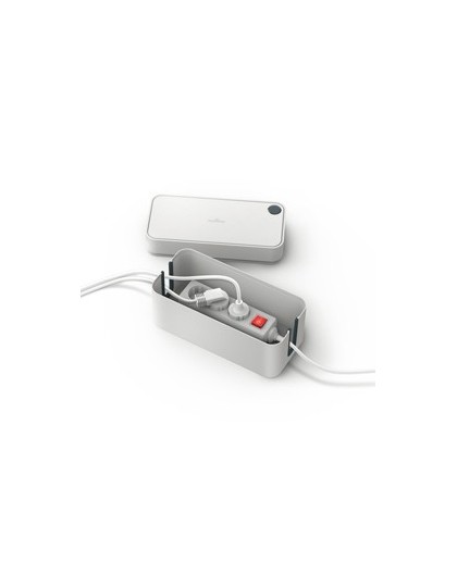 Box contenitore cavi e una presa multipla a 3 entrate - Cavoline Box Durable
