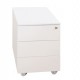 Cassettiere in metallo 3CASS. 40x59x54cm Bianco Kub8