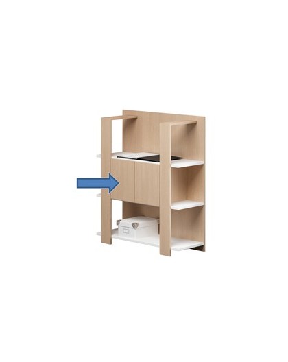 Coppia antine + paretine per libreria Concept ROVERE