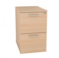 Classificatore 2 CASSETTI per cartelle sosp. H73,2cm Faggio - Filing