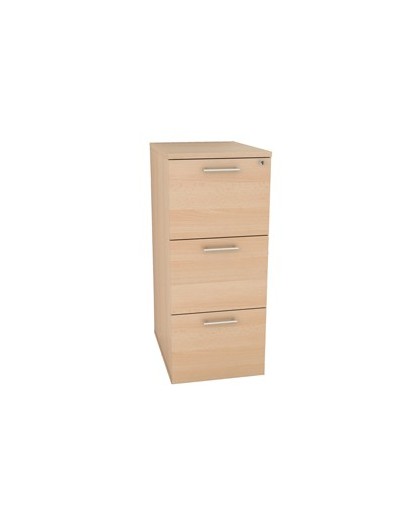 Classificatore 3 CASSETTI per cartelle sosp. H107,2cm Faggio - Filing