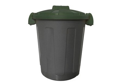 Contenitore portarifiuti Dusty 25Lt c/coperchio verde