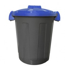 Contenitore portarifiuti Dusty 25Lt c/coperchio blu