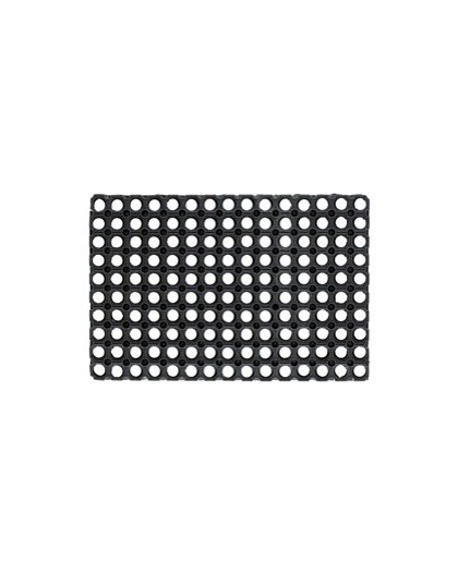 Zerbino Gummy 40x80cm Nero Velcoc