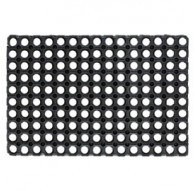 Zerbino Gummy 100x150cm Nero Velcoc