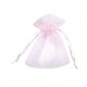 20 Sacchetti organza Milly 8,5x10cm rosa
