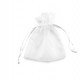 20 Sacchetti organza Milly 12,5x17cm bianco