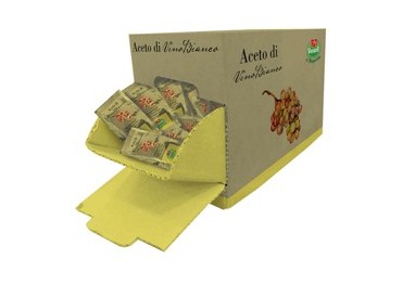 250 bustine monodose Aceto di vino da 5ml - Viander
