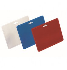 100 Portanome 60x90mm orizzontale Trasparente Durable