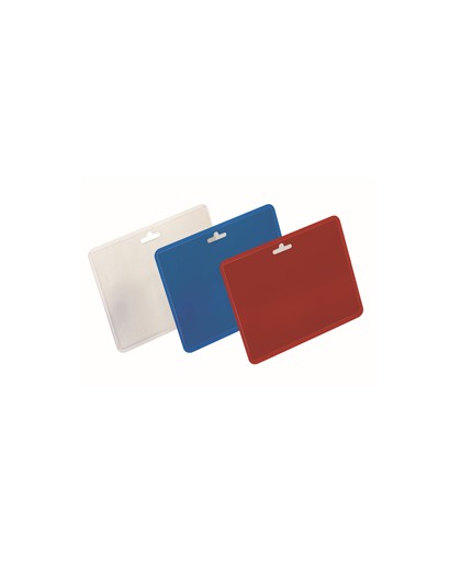 100 Portanome 60x90mm orizzontale Trasparente Durable