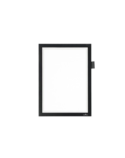 Cornice magnetica Duraframe® Note A4 21X29,7cm nero Durable