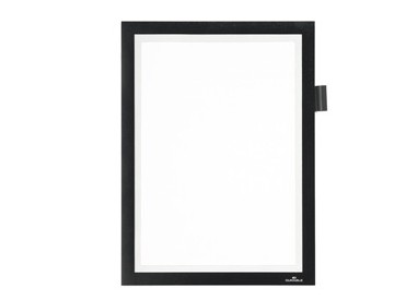 Cornice magnetica Duraframe® Note A4 21X29,7cm nero Durable